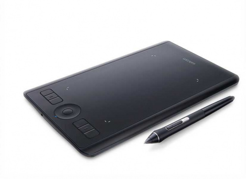 Графический планшет Wacom Intuos Pro PTH-460 Bluetooth/USB черный фото 2