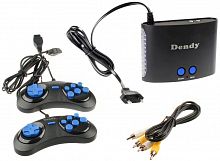 Игровая консоль Dendy Drive черный в комплекте: 300 игр