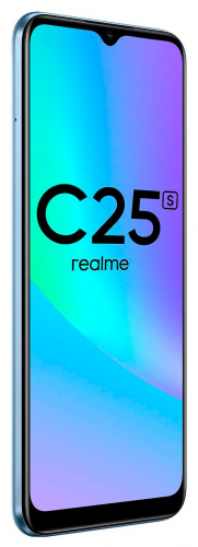 Смартфон Realme C25s 64Gb 4Gb синий моноблок 3G 4G 2Sim 6.5" 720x1600 Android 11 48Mpix 802.11 a/b/g/n/ac/ax NFC GPS GSM900/1800 GSM1900 TouchSc VidConf A-GPS microSD max256Gb фото 3