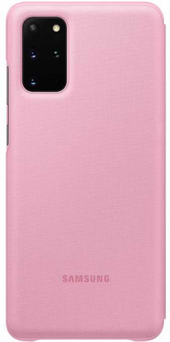 Чехол (флип-кейс) Samsung для Samsung Galaxy S20+ Smart LED View Cover розовый (EF-NG985PPEGRU) фото 2