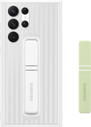 Чехол (клип-кейс) Samsung для Samsung Galaxy S22 Ultra Protective Standing Cover белый (EF-RS908CWEGRU) фото 9