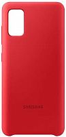Чехол (клип-кейс) Samsung для Samsung Galaxy A41 Silicone Cover красный (EF-PA415TREGRU)