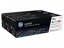 Картридж лазерный HP 131A U0SL1AM многоцветный x3упак. (1800стр.) для HP LJ Pro 200/Color M251/M251n/M25