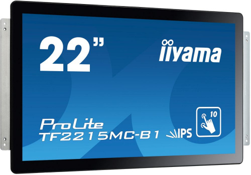 Монитор Iiyama 21.5" ProLite TF2215MC-B1 черный IPS LED 14ms 16:9 HDMI матовая 250cd 178гр/178гр 1920x1080 D-Sub DisplayPort FHD USB Touch 4.4кг фото 3