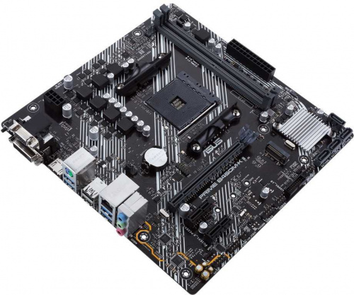 Материнская плата Asus PRIME B450M-K II Soc-AM4 AMD B450 2xDDR4 mATX AC`97 8ch(7.1) GbLAN RAID+VGA+DVI+HDMI фото 2