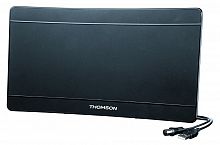 Антенна телевизионная Thomson ANT1706 43дБ активная черный каб.:1.4м