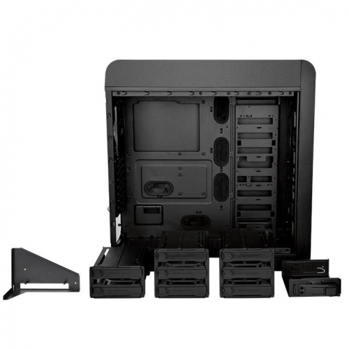 Корпус Thermaltake Core V71 TG черный без БП ATX 2x200mm 2xUSB2.0 2xUSB3.0 audio bott PSU фото 8