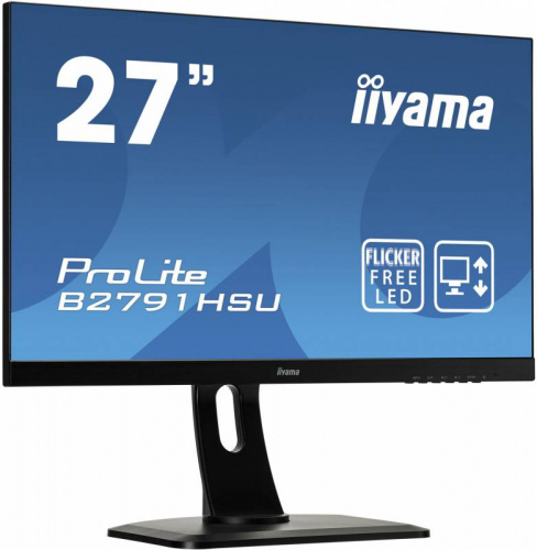 Монитор Iiyama 27" ProLite B2791HSU-B1 черный TN LED 1ms 16:9 HDMI M/M матовая HAS Pivot 300cd 170гр/160гр 1920x1080 D-Sub DisplayPort FHD USB 6.9кг фото 4
