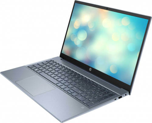Ноутбук HP Pavilion 15-eh1022ur Ryzen 7 5700U/16Gb/SSD512Gb/AMD Radeon/15.6"/IPS/Touch/FHD (1920x1080)/Free DOS 3.0/blue/WiFi/BT/Cam фото 5