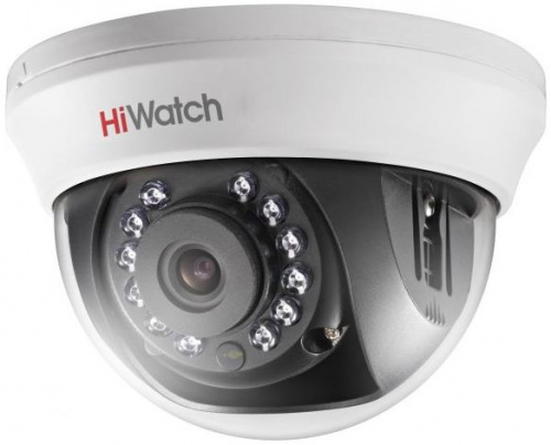 Камера видеонаблюдения HiWatch DS-T591 3.6-3.6мм HD-CVI HD-TVI цветная корп.:белый фото 2