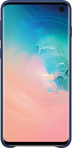 Чехол (клип-кейс) Samsung для Samsung Galaxy S10 Leather Cover темно-синий (EF-VG973LNEGRU) фото 2