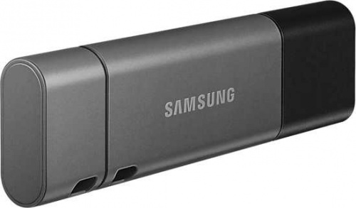 Флеш Диск Samsung 32Gb DUO Plus MUF-32DB/APC USB3.1 серебристый фото 4