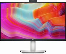 Монитор Dell 23.8" S2722DZ черный IPS LED 4ms 16:9 HDMI M/M Cam матовая HAS Pivot 1000:1 350cd 178гр/178гр 2560x1440 DisplayPort 4.91кг