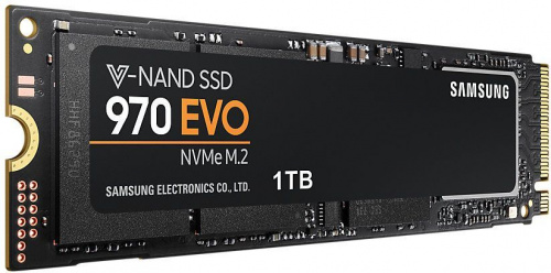 Накопитель SSD Samsung PCI-E x4 1Tb MZ-V7E1T0BW 970 EVO M.2 2280 фото 4