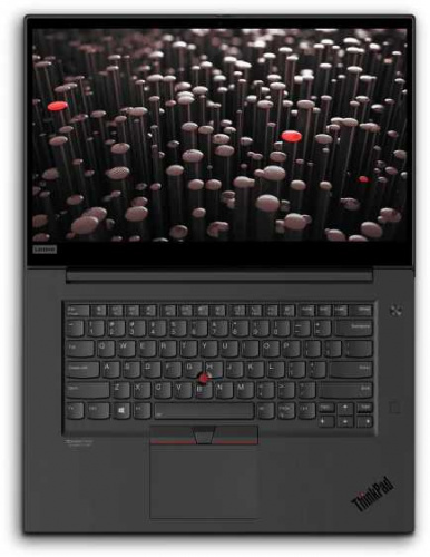 Ноутбук Lenovo ThinkPad P1 3rd Gen Core i7 10750H 16Gb SSD512Gb NVIDIA Quadro T2000 MAX Q 4Gb 15.6" IPS FHD (1920x1080) Windows 10 Professional black WiFi BT Cam фото 9