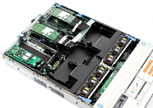 Сервер Dell PowerEdge R740xd 2x6254 16x32Gb 2RRD x24 4x2Tb 7.2K 2.5" SATA 2x750Gb 2.5" NVMe H740p FH iD9En 2P 57412 10G + 2P 5720 1G + 2P 57412 10G 2x1100W 2Y PNBD Conf 6 ReadtRails (210-AKZR-1119) фото 2