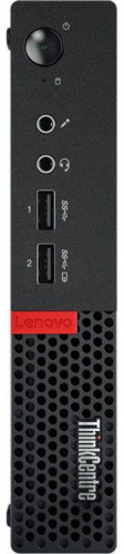 ПК Lenovo ThinkCentre M710q Tiny slim i5 7400T (2.4)/4Gb/500Gb 7.2k/HDG630/noOS/GbitEth/WiFi/BT/клавиатура/мышь/черный фото 4
