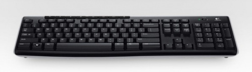 Клавиатура Logitech K270 черный/белый USB беспроводная Multimedia фото 4