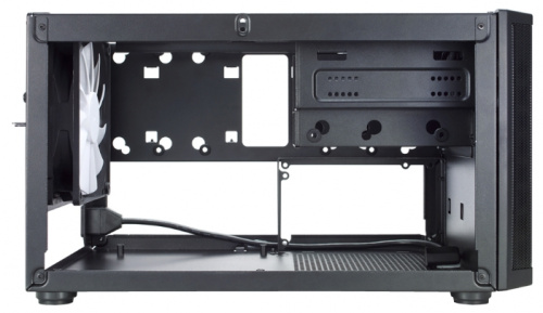 Корпус Fractal Design Core 500 черный без БП miniITX 2x120mm 2x140mm 2xUSB3.0 audio bott PSU фото 3