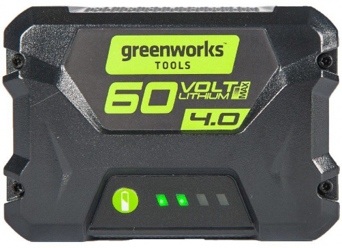 Батарея аккумуляторная Greenworks G60B4 60В 4Ач Li-Ion (2918407) фото 7