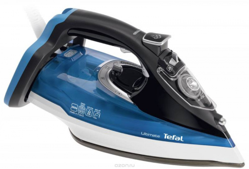 Утюг Tefal FV9715E0 2800Вт синий/черный