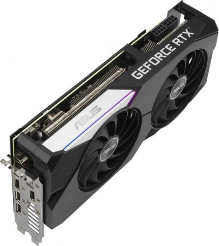 Видеокарта Asus PCI-E 4.0 DUAL-RTX3070-O8G-V2 LHR NVIDIA GeForce RTX 3070 8192Mb 256 GDDR6 1770/14000 HDMIx2 DPx3 HDCP Ret фото 6