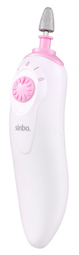 Маникюрно-педикюрный набор Sinbo SS 4052 насадок в компл.:5шт белый/розовый фото 5