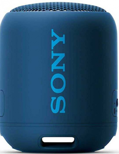 Колонка порт. Sony SRS-XB12 синий 10W 1.0 BT 10м (SRSXB12L.RU2)