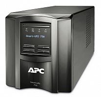 Источник бесперебойного питания APC Smart-UPS SMT750I 500Вт 750ВА черный