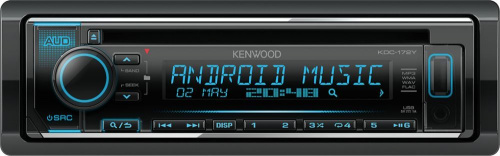 Автомагнитола CD Kenwood KDC-172Y 1DIN 4x50Вт