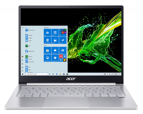 Ультрабук Acer Swift 3 SF313-52G-52XL Core i5 1035G4/8Gb/SSD512Gb/NVIDIA GeForce MX350 2Gb/13.5"/IPS/QHD (2256x1504)/Windows 10 Single Language/silver/WiFi/BT/Cam