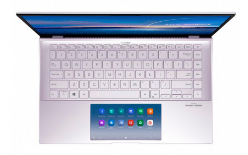 Ноутбук Asus Zenbook UX435EG-K9207T Core i5 1135G7 8Gb SSD512Gb NVIDIA GeForce MX450 2Gb 14" IPS FHD (1920x1080) Windows 10 lt.violet WiFi BT Cam Bag фото 5