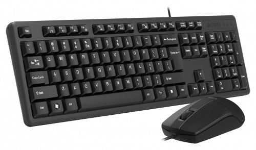Клавиатура + мышь A4Tech KK-3330S клав:черный мышь:черный USB (KK-3330S USB (BLACK)) фото 3