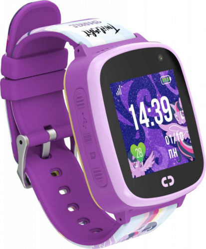 Смарт-часы Jet Kid Twilight Sparkle 40мм 1.44" TFT фиолетовый фото 6