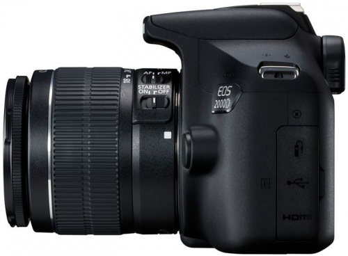 Зеркальный Фотоаппарат Canon EOS 2000D черный 24.1Mpix 18-55mm f/3.5-5.6 III 3" 1080p Full HD SDXC Li-ion (с объективом) фото 7