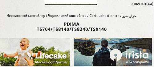 Картридж струйный Canon CLI-481 PB 2102C001 фото голубой (5.6мл) для Canon Pixma TS8140TS/TS9140 фото 2
