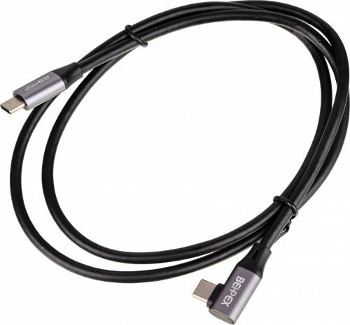 Кабель Power Delivery 60W USB Type-C (m)-USB Type-C (m) 1м черный