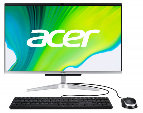 Моноблок Acer Aspire C24-963 23.8" Full HD i3 1005 G1 (1.2)/8Gb/1Tb 5.4k/SSD256Gb/UHDG/Endless/GbitEth/WiFi/BT/65W/клавиатура/мышь/Cam/серебристый 1920x1080 фото 3