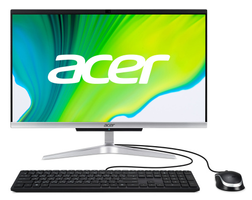 Моноблок Acer Aspire C22-963 21.5" Full HD i3 1005 G1 (1.2)/8Gb/SSD256Gb/UHDG/Endless/GbitEth/WiFi/BT/65W/клавиатура/мышь/серебристый 1920x1080 фото 3