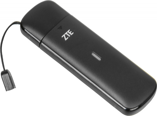 Модем 2G/3G/4G ZTE MF833N USB Firewall +Router внешний черный фото 3