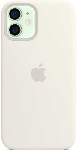 Чехол (клип-кейс) Apple для Apple iPhone 12 mini Silicone Case with MagSafe белый (MHKV3ZE/A) фото 2