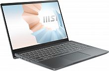 Ноутбук MSI Modern 14 B11M-034RU Core i7 1165G7/8Gb/SSD512Gb/Intel Iris Xe graphics/14"/IPS/FHD (1920x1080)/Windows 10/grey/WiFi/BT/Cam