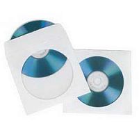 Конверт Hama на 1CD/DVD H-49995 белый (упак.:100шт)