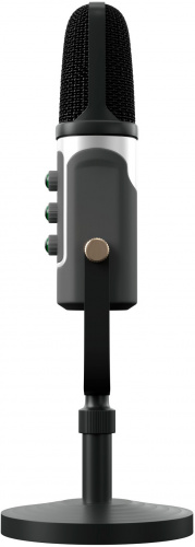 Микрофон проводной Оклик SM-800G 1.8м черный фото 3