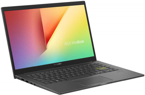 Ноутбук Asus VivoBook K413JA-EB534 Core i5 1035G1 8Gb SSD512Gb Intel UHD Graphics 14" IPS FHD (1920x1080) noOS black WiFi BT Cam фото 5