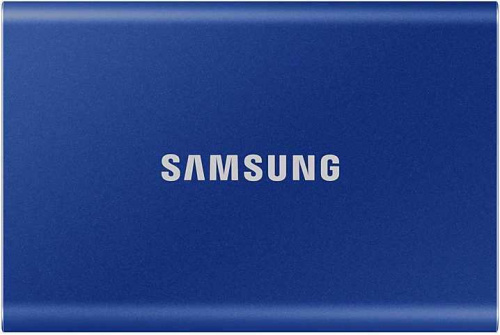 Накопитель SSD Samsung USB-C 2TB MU-PC2T0H/WW T7 1.8" синий
