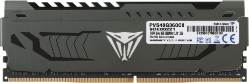 Память DDR4 8GB 3600MHz Patriot PVS48G360C8 Viper Steel RTL Gaming PC4-28800 CL18 DIMM 288-pin 1.35В с радиатором Ret фото 7