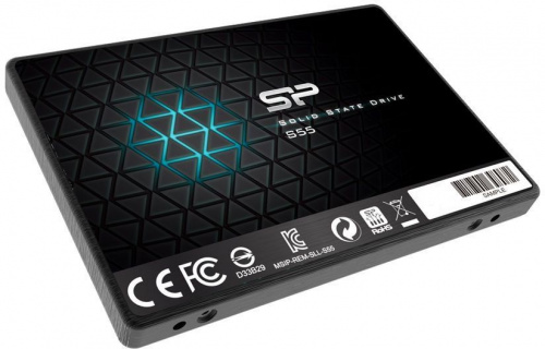Накопитель SSD Silicon Power SATA-III 240GB SP240GBSS3S55S25 Slim S55 2.5" фото 2
