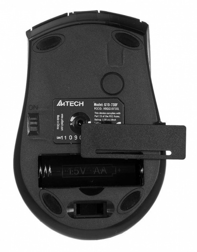 Мышь A4Tech V-Track G10-730F черный оптическая (2000dpi) беспроводная USB (7but) фото 2