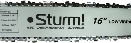 Электрическая цепная пила Sturm! CC2016P 2000Вт дл.шины:16" (40cm) фото 7